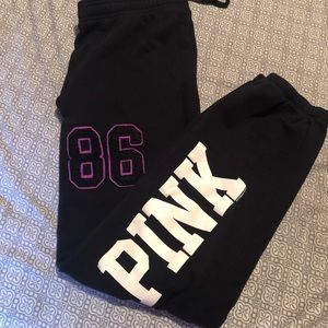 PINK Campus Sweatpants - Size L